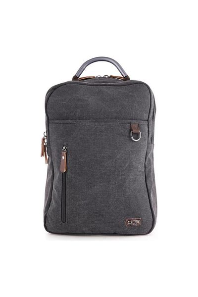 ÇÇS Canvas Backpack with Laptop Compartment
