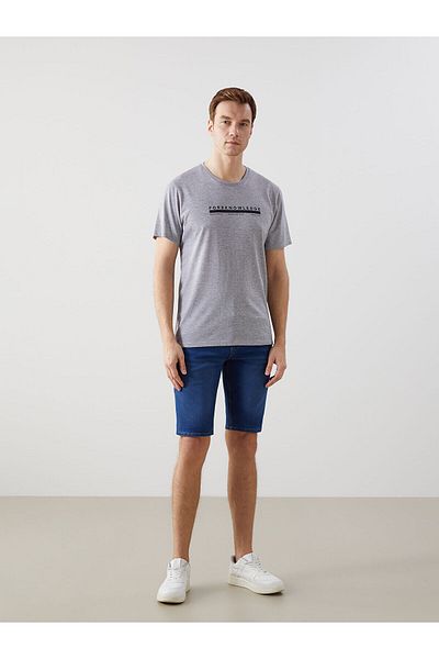 LC Waikiki Ανδρικό τζιν σορτς Super Skinny Fit