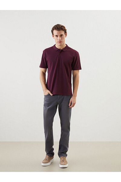 LC Waikiki Tricou pentru bărbați cu mânecă scurtă cu gât polo