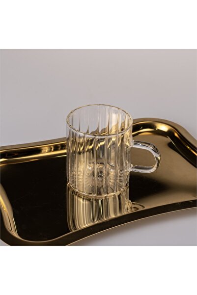Hinora Glass Mug with Handle 150 ml 6,5X8X7Cm Single