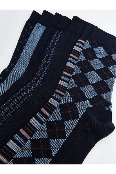 LC Waikiki Patterned Men's Socks 7 Pack