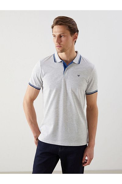 LC Waikiki Ανδρικό T-Shirt Polo Neck Pique