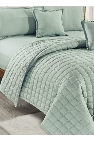 Moon 4-piece plain single duvet cover set
