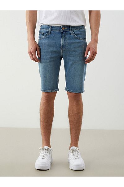 LC Waikiki Ανδρικό τζιν σορτς Skinny Fit