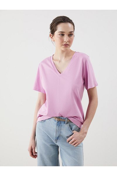 LC Waikiki Γυναικείο T-Shirt με λαιμόκοψη V