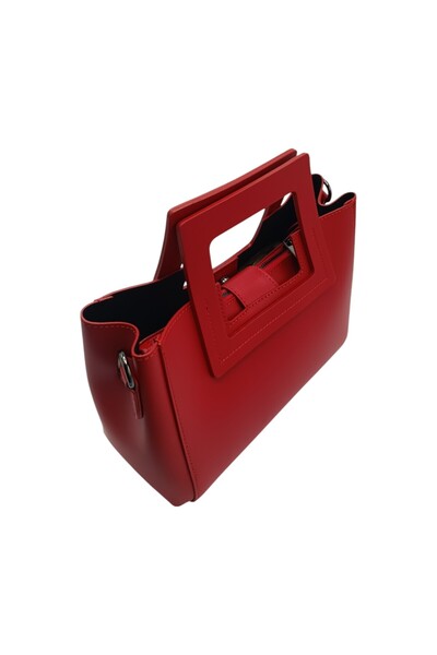EVoStyle EVoStyle ST563 Women's Bag, Genuine Leather, 32 x 21 x 10 cm, Red