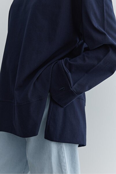 Fahhar Товстий флісовий светр, темно-синій