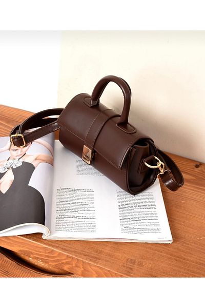 selma demir Brown Women's Hand and Shoulder Bag Pisa