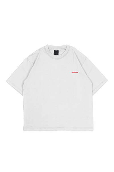 Tresore Δεν έχω χάσει την έρημο μου επειδή δεν χάνω ποτέ Μπλουζάκι με λεπτομέρεια με κέντημα με στάμπα μεγάλου μεγέθους/μπλουζάκι μεγάλου μεγέθους