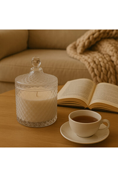 Cesiro BIO Aromatherapy Scented Candle Wax Star, Handmade, Lavender Provence 2, 100gr