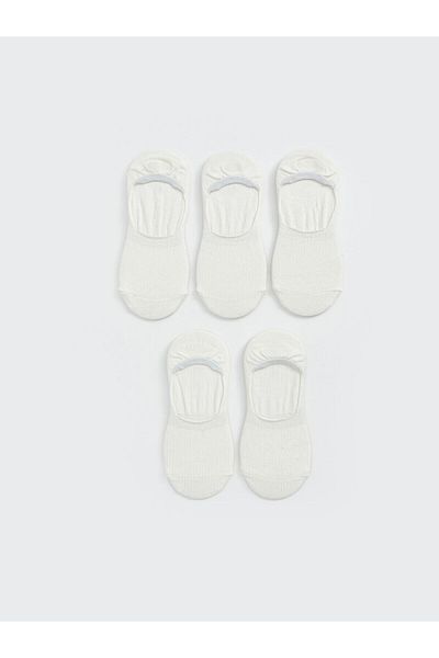 LC Waikiki Women's Plain Ballerina Socks 5-Pack