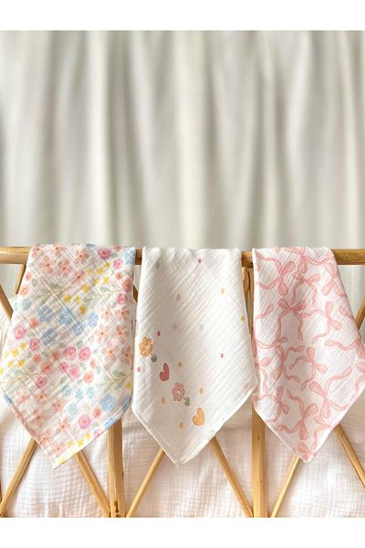 Zezig Muslin Handkerchief Set (3 Pieces) -
