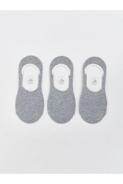 LC Waikiki Women's Plain Ballerina Socks 3-Pack