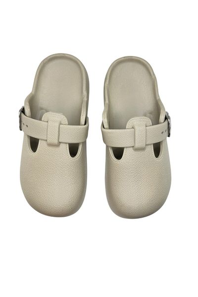TECOS Medical Clogs for Women, ®, Beige, Size 37-38, 24 Centimeters, Multiple Uses