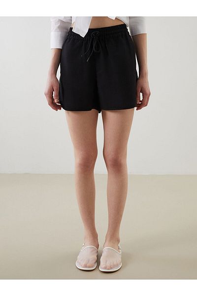 LC Waikiki Pantaloni scurți de baie pentru femei cu talie elastică