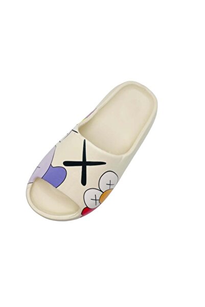 TECOS Women's beach or pool slippers, Tecos®, size 36-37, cream, 23.5 centimeters, very light