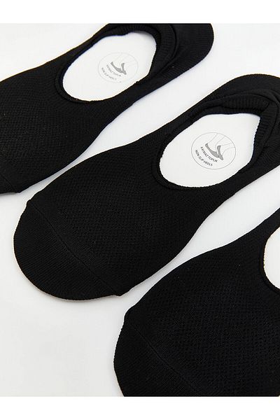 LC Waikiki Sosete de balerină simple pentru femei, pachet de 3