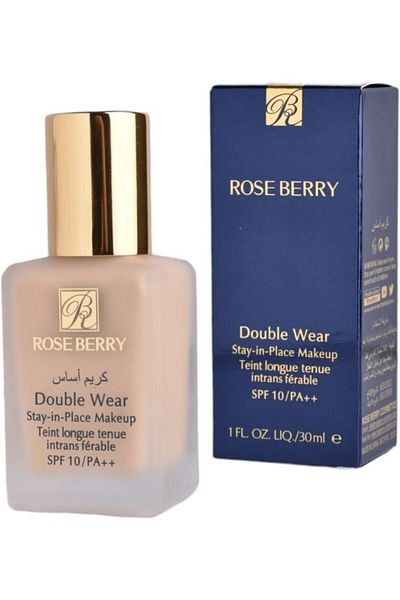 unbranded Rose Berry Double Wear Foundation with SPF 10/PA++ Shade 2C0 Beige