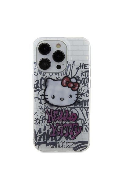 Hello Kitty Carcasă pentru iPhone 13 Pro, rezistentă IML, - albă
