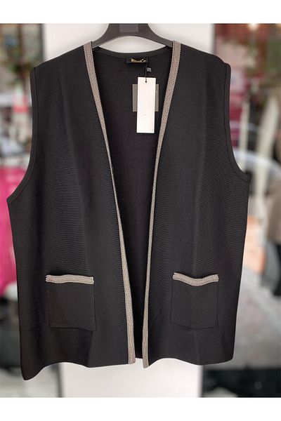 BİLGENS BUTİK Women's Steel Knit Vest