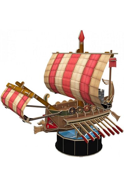 Cubic Fun - 3D Puzzle Romanian Warship 85 Pieces