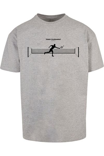 Merchcode Herren Tennis Round 1 Heavy Oversized Tee