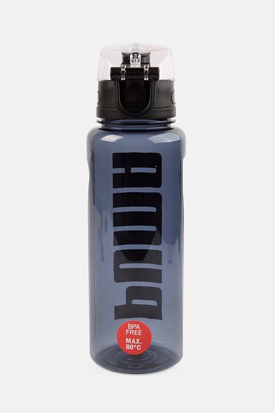Puma Premium Plastic Sports Water Bottle 1 L, Navy