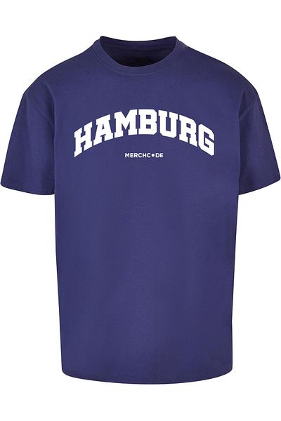 Merchcode Herren Hamburg Wording - Heavy Oversize Tee