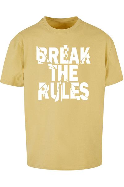 Merchcode Herren Break The Rules 2 Heavy Oversize Tee