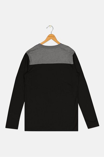 Puma Kids Boy Long Sleeve Brand Logo Outdoor T-shirt, Multicolor