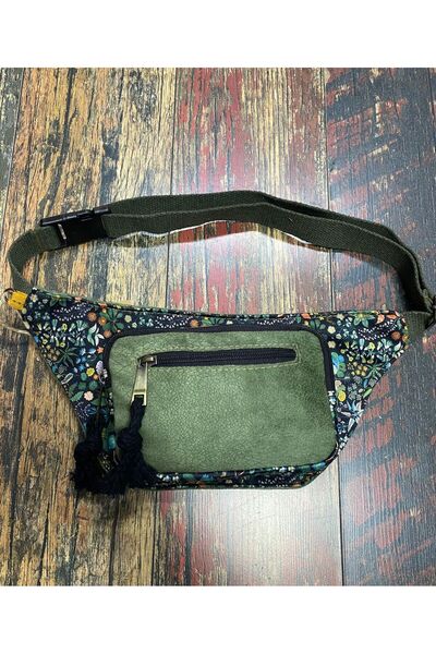 Street Bag Ethnic Authentic Bohemian Daily Travel Waist Bag Multi-Pocket Water Resistant