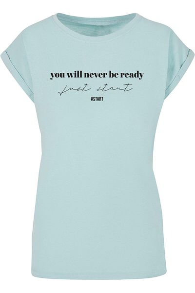 Merchcode Damen Ladies Just Start T-shirt