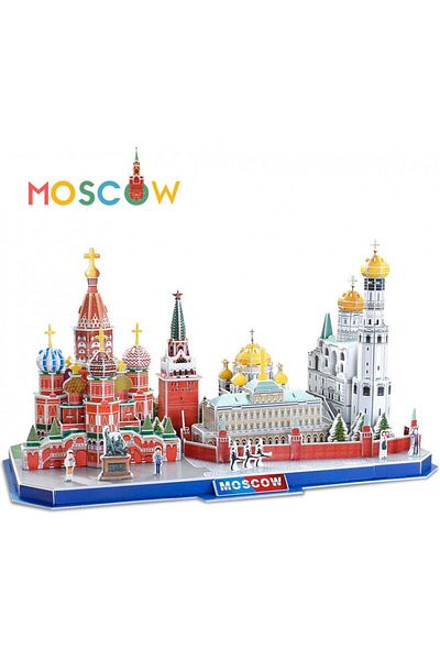 Cubic Fun - 3D Puzzle Moscow 204 Pieces