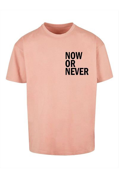 Merchcode Herren Now Or Never Heavy Oversize Tee