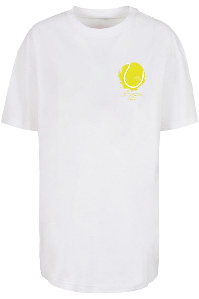 Merchcode Damen Ladies Its Tennis Time Boyfriend Tee