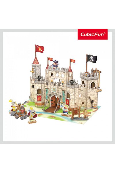 Cubic Fun - 3D Puzzle Pirate Castle 183 Pieces