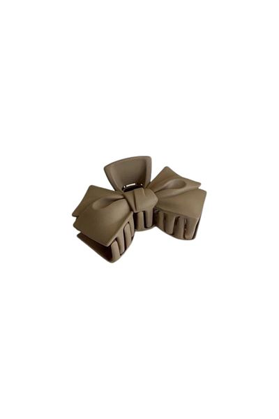REDz Accessories Bow Hair Clip, Trendy Model, Brown