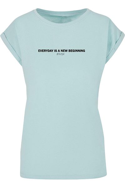 Merchcode Damen Ladies Life Extended Shoulder Tee