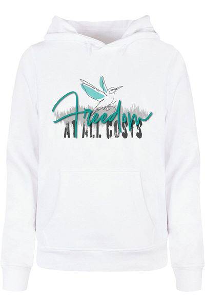 Merchcode Damen Ladies Freedom At All Costs Basic Hoody