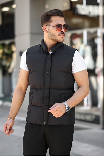 MODA FAVALLİ New Season Men's Inflatable Sotine Vest