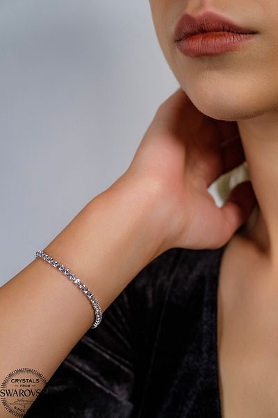 Swaroski Stoned Iconic Elina Waterway Bracelet
