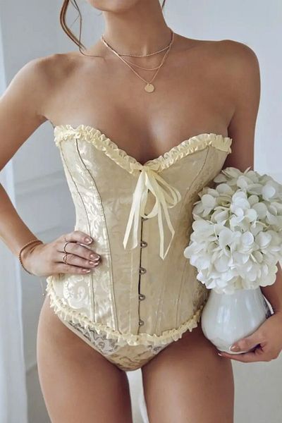 HERA BELLA Βικτωριανό γοτθικό vintage κορσέ μπουστάκι