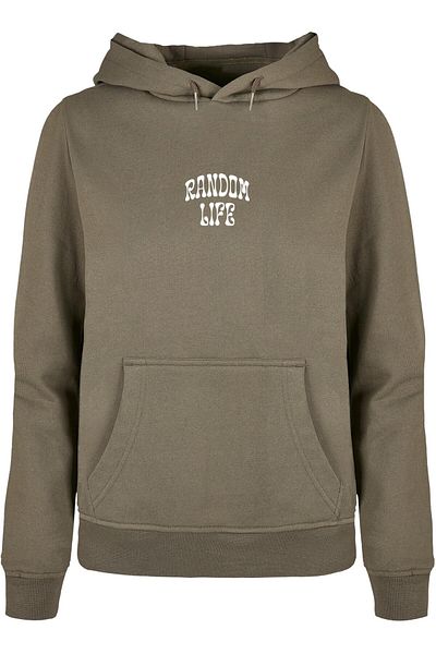 Merchcode Damen Ladies Random Life Basic Hoody
