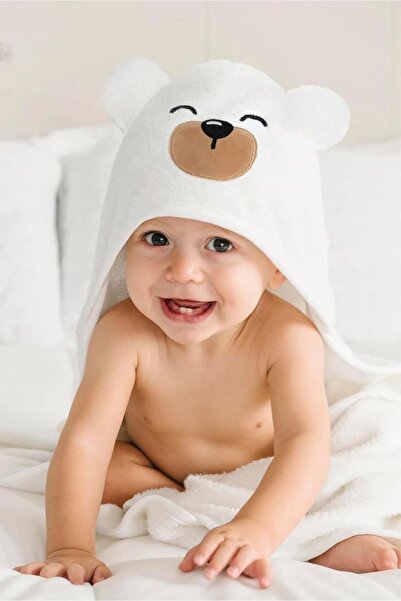 Atlas collection %100 Pamuk Havlu Kundak Ayıcık | Yumuşak Bambu Havlu Kundak