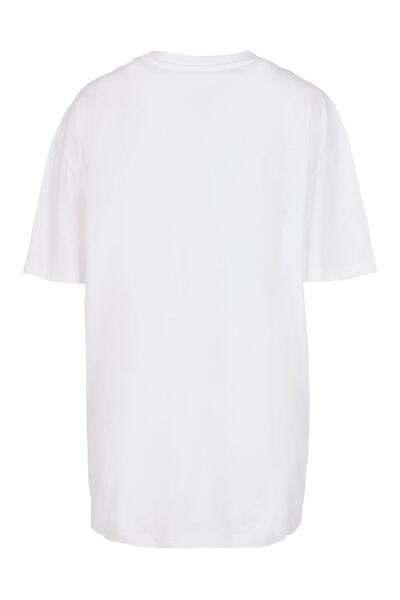 Merchcode Damen Ladies Spring - Butterfly Oversized Boyfriend Tee