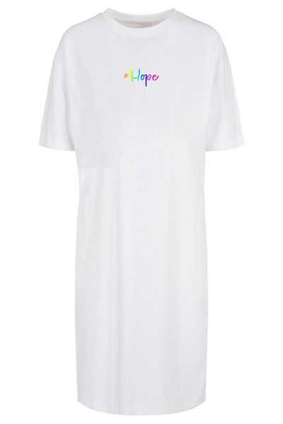 Merchcode Damen Ladies Pina Colada Übergroßes Tee-Kleid mit Schlitz