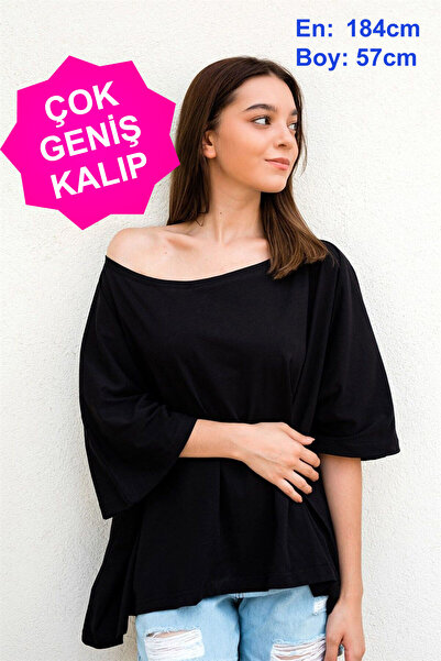 Gils Butik محصول أسود كبير الحجم