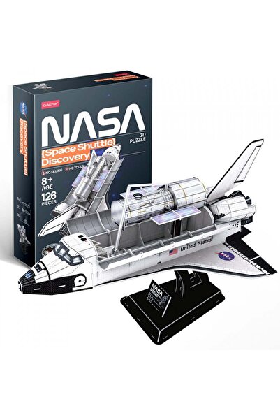 Cubic Fun - 3D Puzzle NASA - Space Shuttle Discovery 126 Pieces
