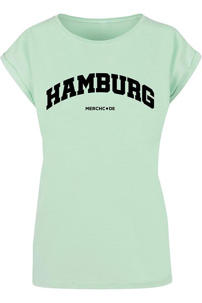 Merchcode Damen Ladies Hamburg Wording - T-shirt