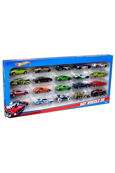 HOT WHEELS 20' Li Araba Seti - Mavi Su Dünyası